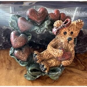Vintage 1995 Boyds Bears &‎ Friends BearWear  Brooch Valentine's Day Gift